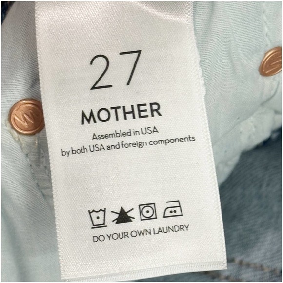 Mother The Trickster Short Fray in Slay It With Flowers Shorts Size 27 NWT - Picture 9 of 13